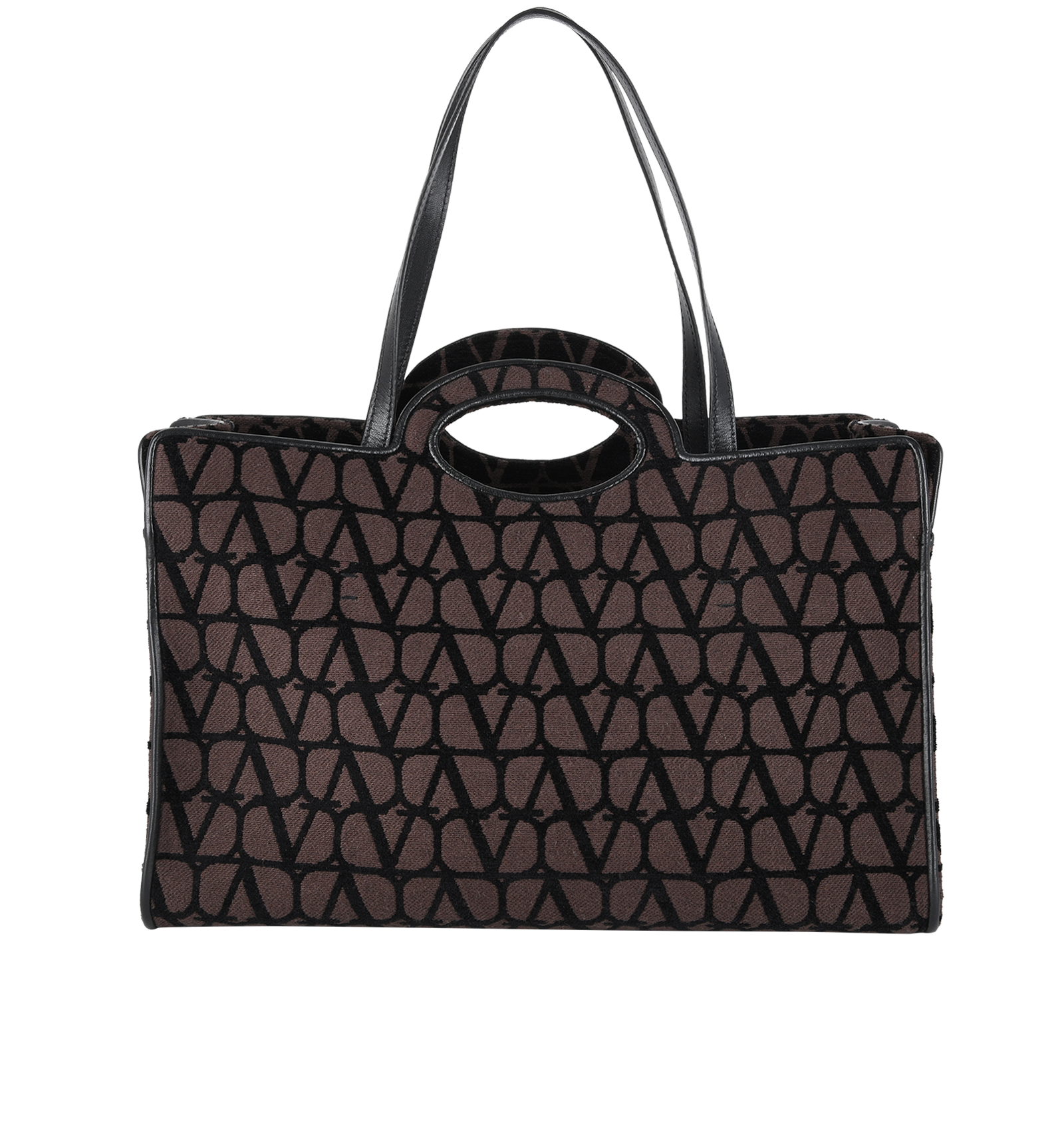 Le Troisième Toile Iconographe Tote, &pound;795, Handbags, Brown, Canvas, Back view